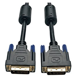 Tripp Lite DVI Dual Link Cable, Digital TMDS Monitor Cable (DVI-D M/M) 10-ft.(P560-010) , Black