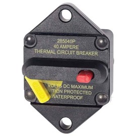 Blue Sea Systems Blue Sea Systems 7089 285-Series Circuit Breaker, Panel Mount, 150A