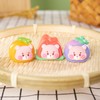 Mini Fruit Figures Blind Bag Decorative Surprising Cute Resin Figurine