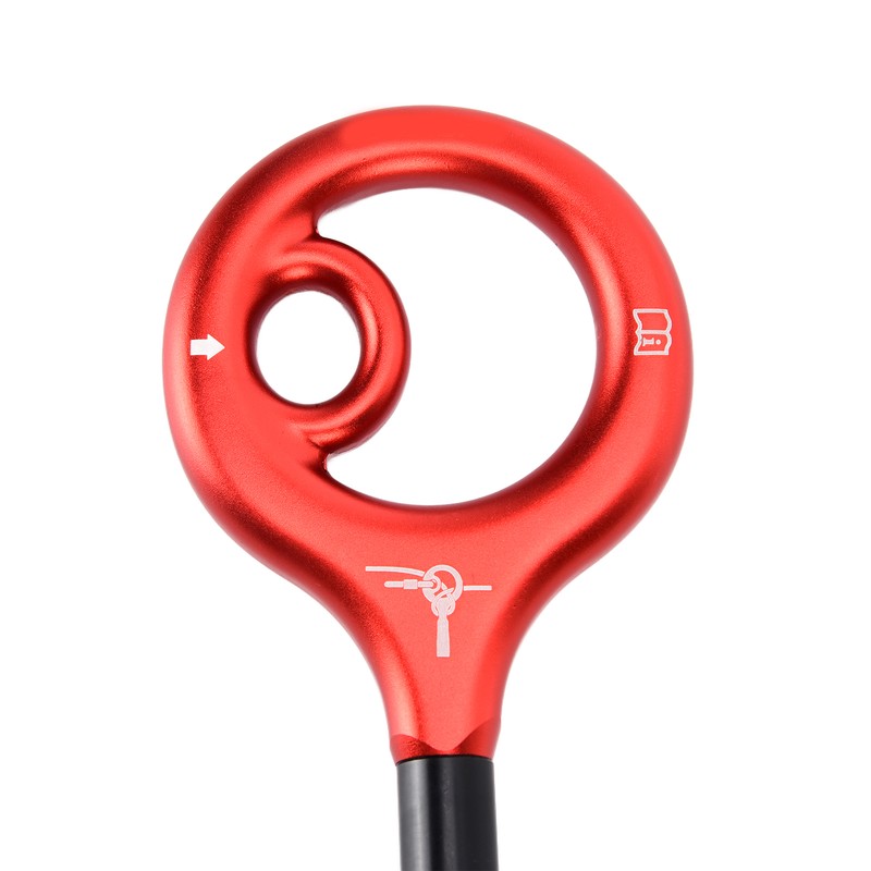 9 Shape Rigging Descender Anti Falling Outdoor Rock Climbing Speed