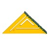 Rapid Rafter Double-Sided Square, Metal Strip for Level, Folds Flat,