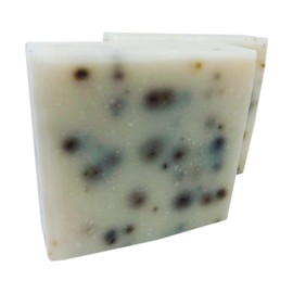 Natural Handmade light peppermint scented cold process soap 5 oz