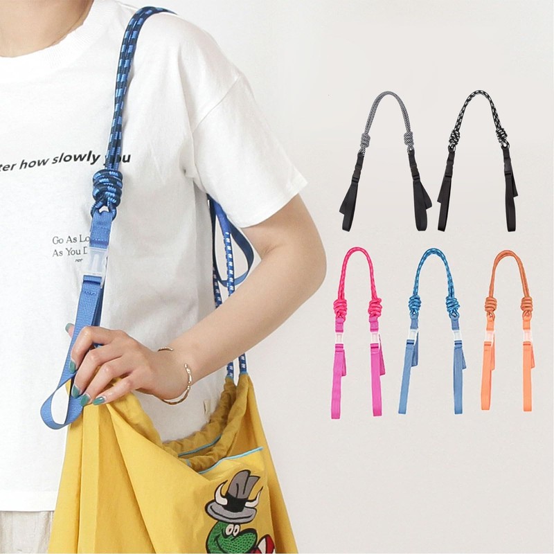 Beloved Paracord Strap for Eco Bags, Individual, Embroidered, Shopping Bag,