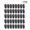 OFKPO 40 Pack Plastic Hanger Clips Clothes Pins Non-Slip Pants