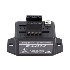 DITEK DTK-2LVLPF 1/2 AMP Fuse, 2 Pair, 200 MA, 24 V, Compatible with NOTIFIER & FIRELITE Panels, Screw Terminal, SLC Loop Protection, Surge Protector