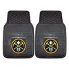 FANMATS 9251 Denver Nuggets 2-Piece Heavy Duty Vinyl Car Mat