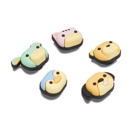 Crocs Jibbitz 3D Animal Friends, Pack of 5, multicolor, Free Size