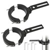 Work Light Bracket Universal 2 Pieces Headlight Mounts Motorcycle 38-60