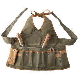 Esschert Design unisex adult gardening aprons, Olive Green, One Size US