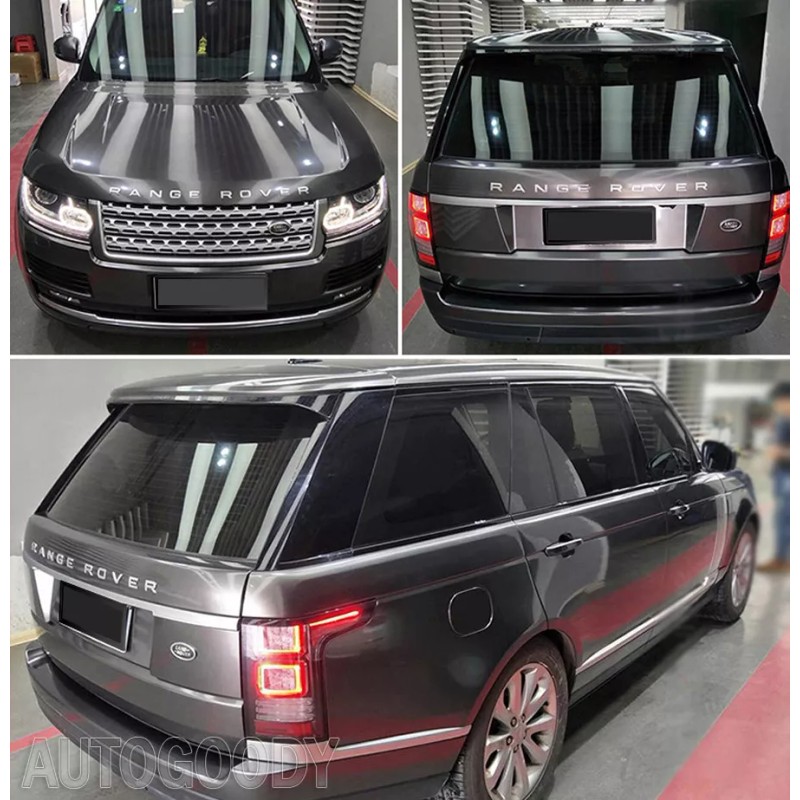 AUTOGOODY Super Gloss Gray Metallic Gunmetal Vinyl Film Wrap Air