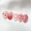 [Handmade Nail Tips] Hello Strawberry Nail Tips - Stiletto /
