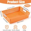 CACASO 4 Pack Turn in Trays Classroom,Paper Trays for Classroom,Organization