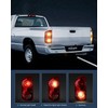 Nilight Taillight Assembly Compatible with 2007 2008 Dodge Ram 1500