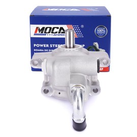 MOCA Power Steering Pump fits For Ford 2005-2007 F250 F350 Super Duty 5.4L 6.8L V8 GAS SOHC Naturally Aspirated, 2005-2007 F250 F350 F450 F550 Super Duty 6.0L V8 DIESEL OHV Turbocharged