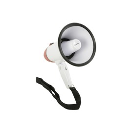 Adastra | Rechargable Megaphone With Foldable Handle & Wrist Strap 10W with Siren