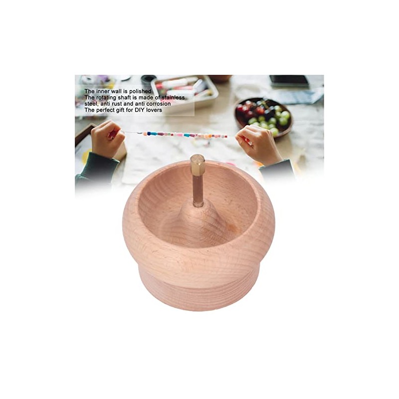 Hilandero de Cuentas, Kit de Cuenco Giratorio para Hacer Joyas,