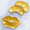 Adofect 40 PCS Under Eye Patches and Lip Mask 24K