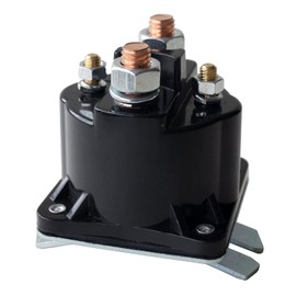 Annolai Dump Trailer Solenoid 391-2 391-2-C 12V 4 Terminal 100 AMP Dump Trailer Parts for Intermittent Duty Solenoid Relay Replace SAZ4201GJ 7522 SAZ-4201ER 070009 190107 KTI Unit