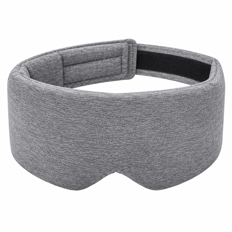 Cotton Sleep Eye Mask for Side Sleepers – Soft Light-Blocking