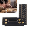 100mm Woodworking Scriber L Shape Square Ruler Aluminum Alloy Carpenter