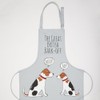 Sweet William Jack Russell apron