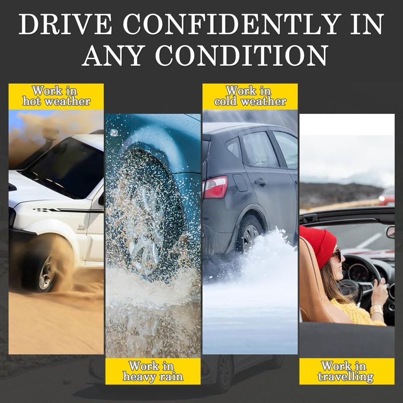 4 Pcs Ensun ABS Speed Sensor Front Rear Left Right