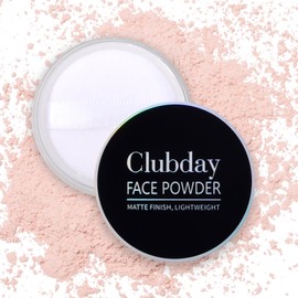Clubday Multi Makeup Loose Setting Powder Lightweight,High Coverage,Shine Control,Waterproof Curated For All Skin Types - Pink, 6g (0.21 oz)
