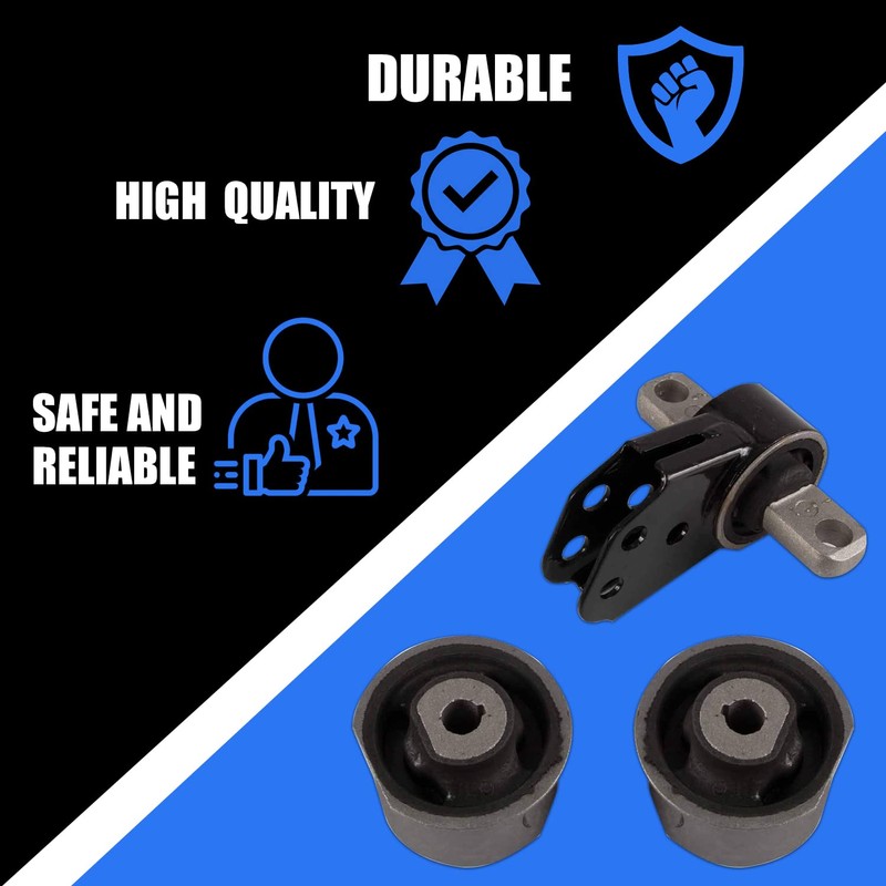Front Differential Mount with Bushing Bracket Compatible with 2005 2006