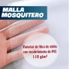 J.H. Company Malla Mosquitero Magnetico Cortina Proteccion Ajustable 1016