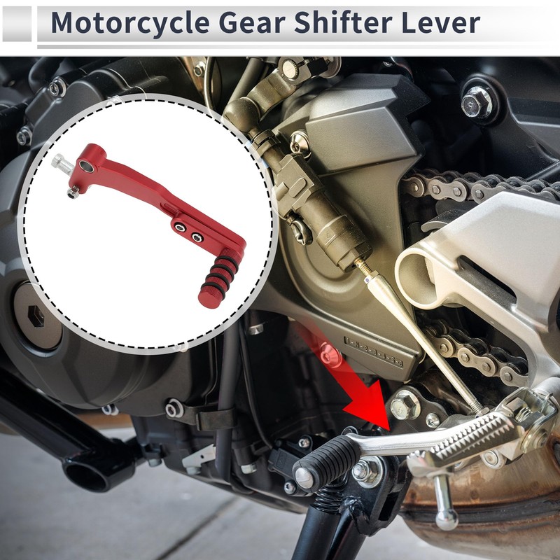 RATCHROLL Motorcycle Gear Shifter Lever for Kawasaki NINJA 400 2018-2023