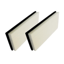 Fraxle 2PCS Engine Air Filter Replacement CA6366 for 1988-1996 Ford F-150/F-250/F-350,E-150/E-350 Econoline, F-Super Duty, Bronco, Econoline, F-53, E-250