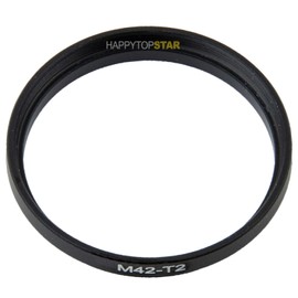 Metal M42 42mm 1mm Thread Pitch to T2 42mm 0.75mm Male to Female 42mm to 42mm Coupling Ring Adapter Lens Filter