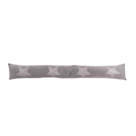 CB Home & Style Draft Stopper Türwindstopper Length Approx. 90 cm Windstopper - Hellgrausternesilber, 90 x 15 cm