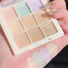 UNYOKE 9 Colors Concealer, Concealer Palette, Concealer Stick, Long Lasting Waterproof and Never Fade Makeup Palette
