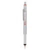 rOtring 800+ Mechanical Pencil and Touchscreen Stylus, 0.7 mm, Silver