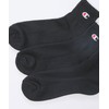 Champion Quarter Socks, 3 Pairs - blk