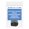Front Radar Sonar Sensor Connector for 2021 Dodge Charger