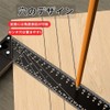 Right Angle Ruler, Carpenter Multi-Angle Measuring Ruler, Aluminum Alloy, 45/90