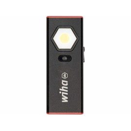 Wiha Handleuchte 1.200 lm I mit On-/Off Sensor I Handlampe mit Dimmfunktion I Akku LED Handleuchte I USB-C aufladbar I 10 h Leuchtdauer (45699)
