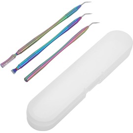 GARVALON Separador Único Pestañas Inoxidable para Acero Rizado y Rizador Diseño Utensilio Extensiones Apto para Uso Personal y Profesional