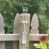 Taylor 2700N ClearVu Rain Gauge with Post Mounting Bracket, Measure