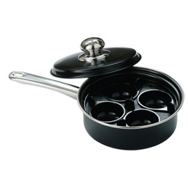 Premier Housewares Egg Poacher - Black