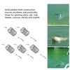 Fishing Bait Cage Basket, Stainless Steel Compact Fishing Lure Cage
