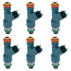 Set of 6 Fuel Injectors Compatible with Volvo S80 V70 XC60 XC70 XC90 2007-2014 3.2L L6 Replaces 297500-0250 6G9N-AB LR001982 30777501 FJ1066