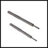 Hihaha 2pcs Dark Gray Universal Valve Guide Remover Grinding Stick
