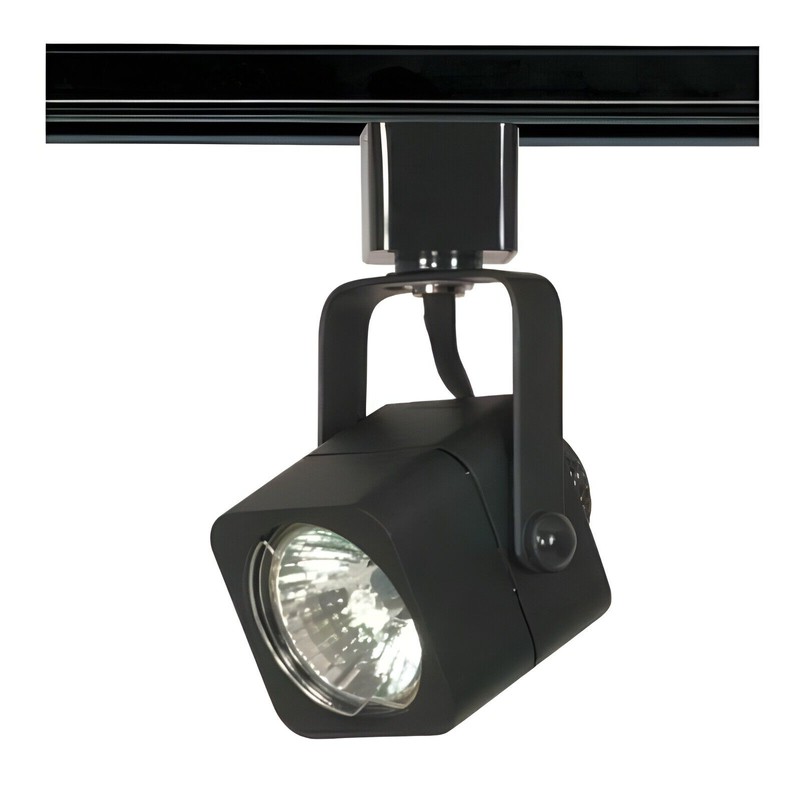 Metro Lighitng 120V Track Lighting Head,120V, MR16,GU10 Socket, Black, HV102