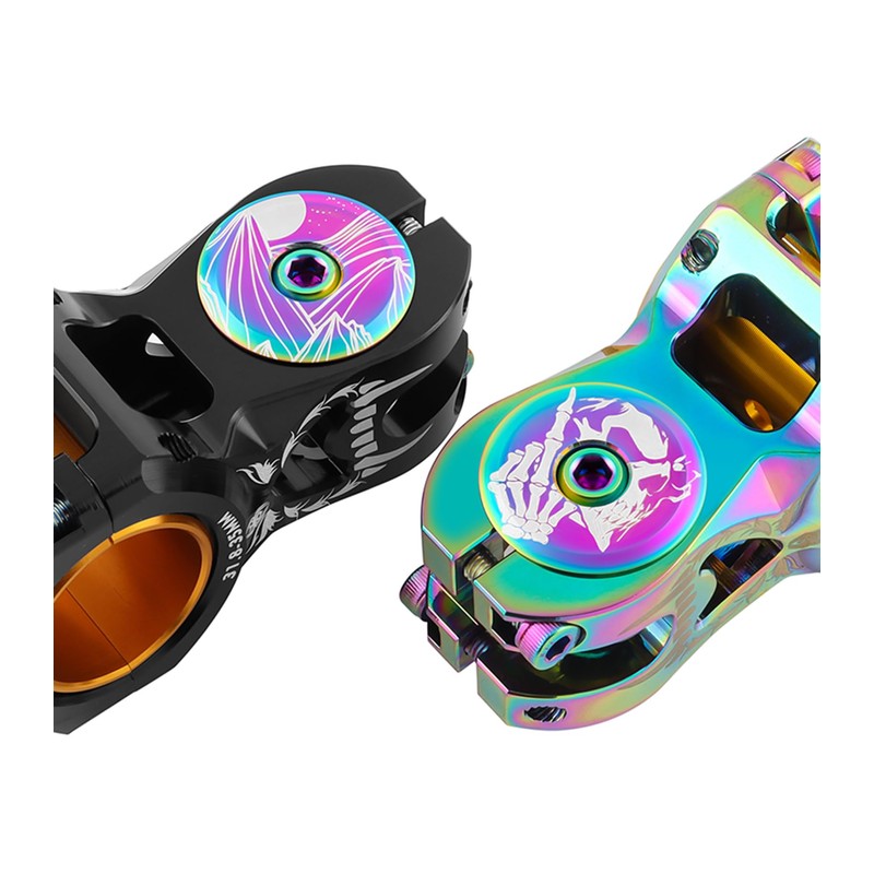 Yundxi Titanium Bicycle Headset Top Cap, 1 1/8 Inch Light