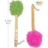 Jins-hung Ducha Loofah Body Back Scrubber - Cepillo De Baño