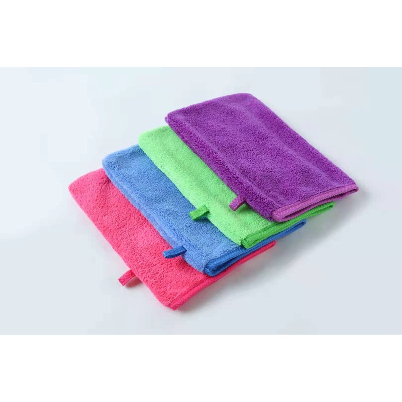 8 STÜCK FLAUSCHIGE MIKROFASER WASCHLAPPEN, WASCHHANDSCHUH, SEIFTUCH, SEIFLAPPEN, WASCHFLECK, MICROFASER
