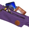 Nupouch Tahoe Slim Hip Pack, Fanny Pack, Travel Pack, Purple